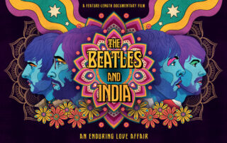 Beatles and India Poster